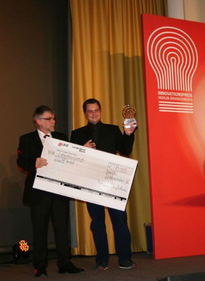 News: LUM wurde mit dem Innovationspreis Berlin Brandenburg 2012 ausgezeichnet