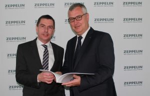 Christian Dummler, Geschäftsführer und CFO der ZEPPELIN GmbH und Peter Gerstmann, Vorsitzender der Geschäftsführung der Zeppelin GmbH. (Abb.: Zeppelin)