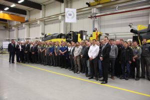 Artikelsuche: Bomag: 50. Kaltfräse in Boppard gebaut Bomag- Feier (Abb.: Bomag)