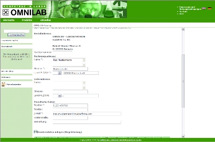 News: Neues Feature im OMNILAB-Web-Shop