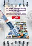 Produkt der Woche: Druckschalter mit integrierten Steckervarianten