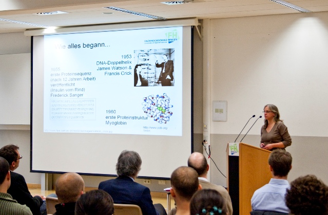 News: "Bedarf an Bioinformatikern wird immer größer" - 10 Jahre Bioinformatik an der Fachhochschule Bingen wurde gefeiert