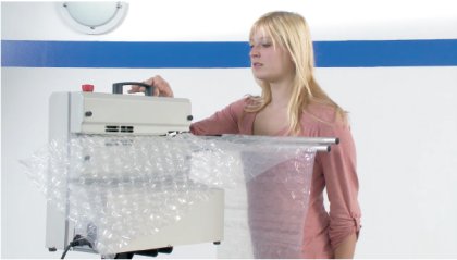 Produkt der Woche: Luftpolsterfolie auf Knopfdruck