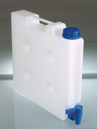 Produkt-News: Ablasshahn Compact und Raumsparkanister – platzsparend!