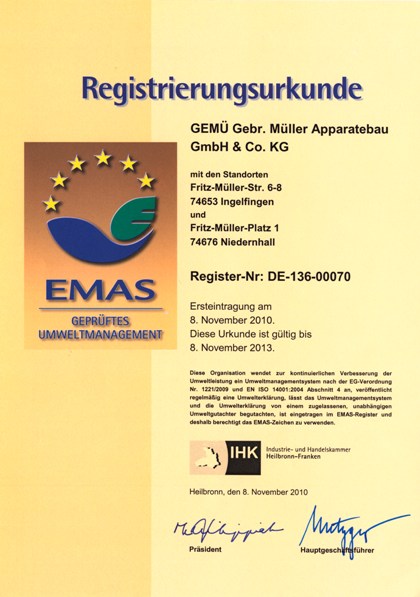 News: Externes Umweltaudit bestanden