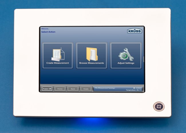 Produkt-News: Bitte berühren - das Tensiometer K11MK4 von KRÜSS mit Touchpanel-Bedienung Produkt-News: Bitte berühren - das Tensiometer K11MK4 von KRÜSS mit Touchpanel-Bedienung