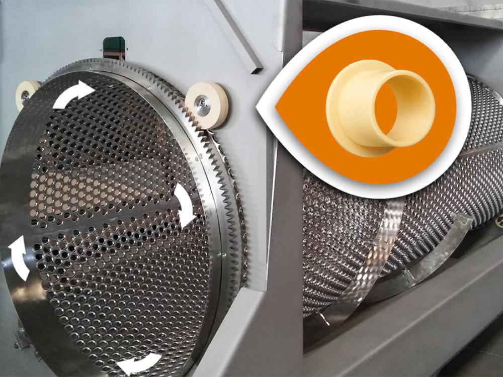 Igus de-capping machine-Iglidur
