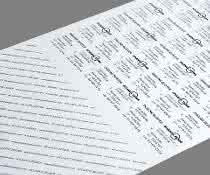 Blister printing