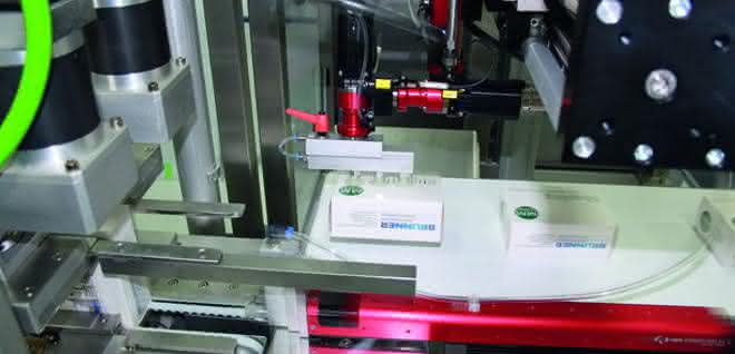 Provision of the folding box