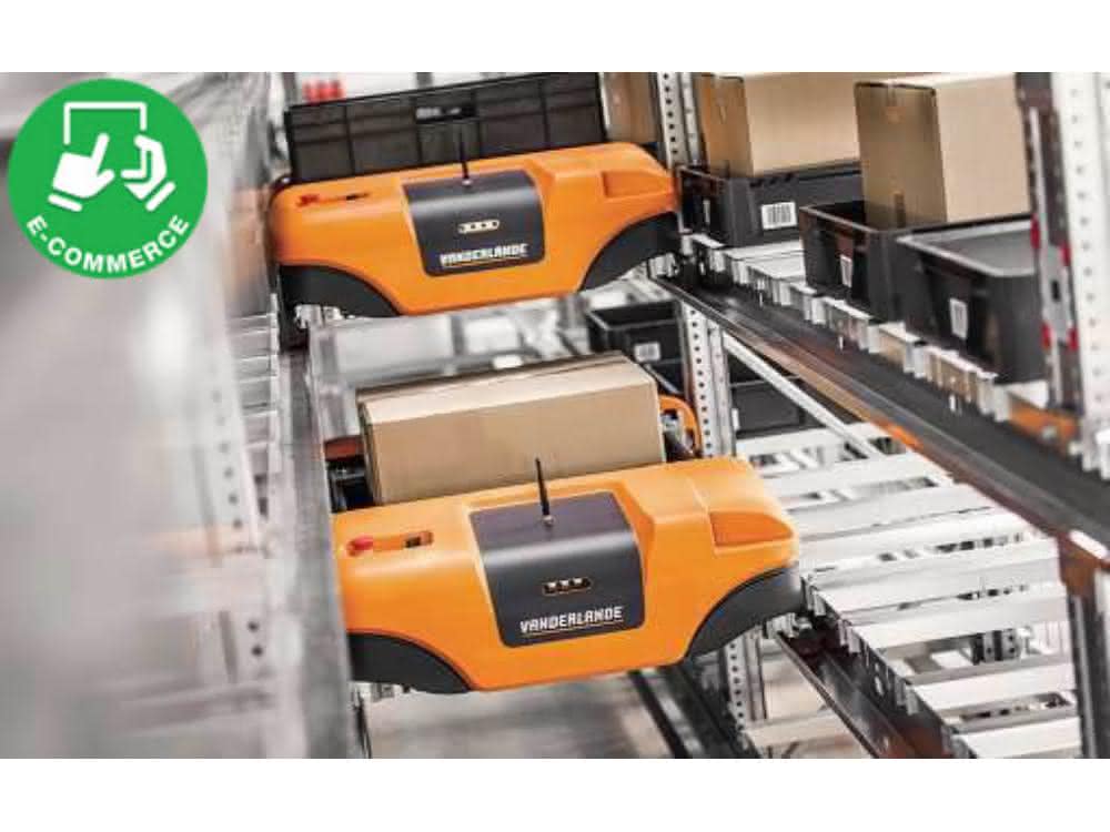Warehouse-/Picking technology: Vanderlande: Flexible omni-channel logistics