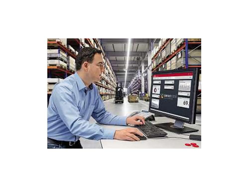 Software: Linde Material Handling: Fleet management: information at a click