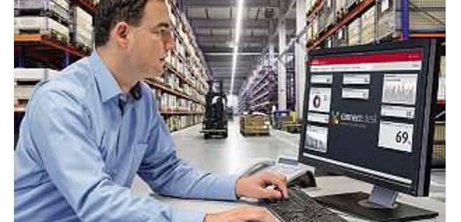 Software: Linde Material Handling: Fleet management: information at a click