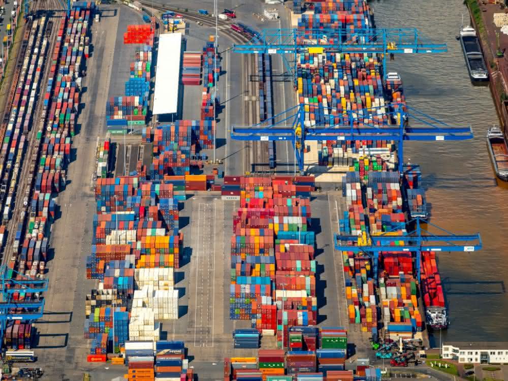 Binnenhäfen: Duisburger Hafen: Containerumschlag weiterhin auf Rekordniveau Binnenhäfen: Duisburger Hafen: Containerumschlag weiterhin auf Rekordniveau