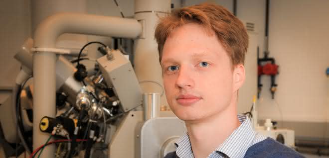 Bernhard C. Bayer forscht am Institut für Materialchemie der TU Wien. Bernhard C. Bayer forscht am Institut für Materialchemie der TU Wien.