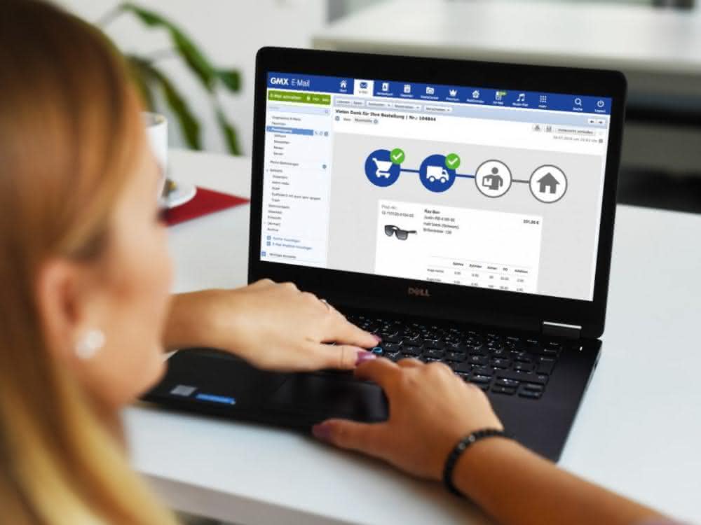 Logistics service providers: Digital parcel tracking: DPD launches project with WEB.de and GMX