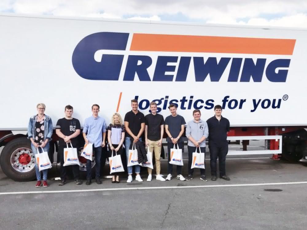 Logistics service providers: Logistics company Greiwing welcomes 20 new trainees