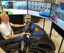 IAA Nutzfahrzeuge: Szenario Rettungsgasse: DVR bietet Simulator-Stresstest an