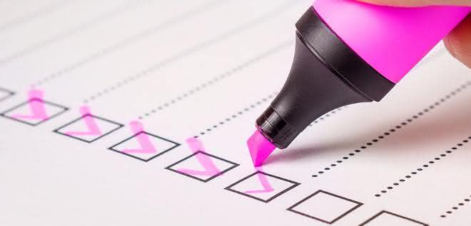 Checkliste Checkliste