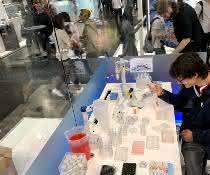 Labor-Showroom während der Labvolution 2017.