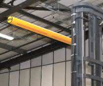 Specialist pack: Alarm bar for fewer forklift accidents