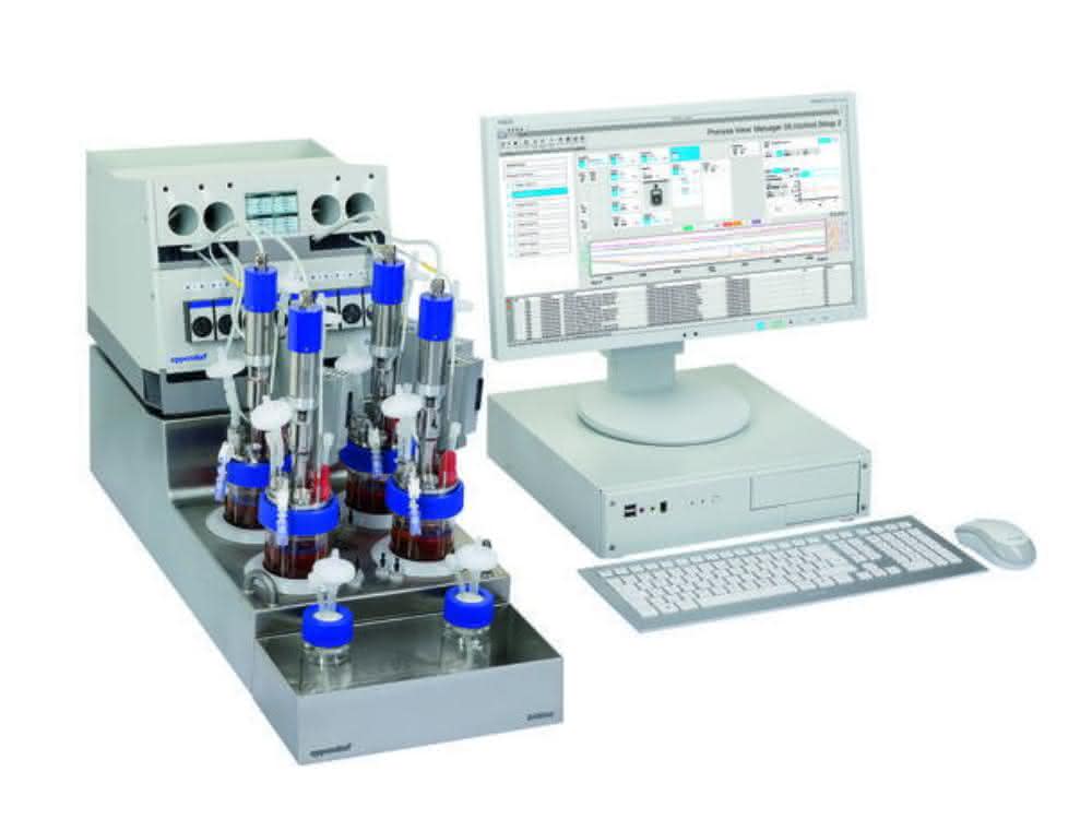 DASbox Mini-Bioreaktorsystem