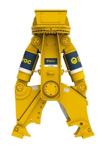 Baustelle: In die Zange genommen: neue Combi-Cutter von Epiroc CC-Reihe von Epiroc