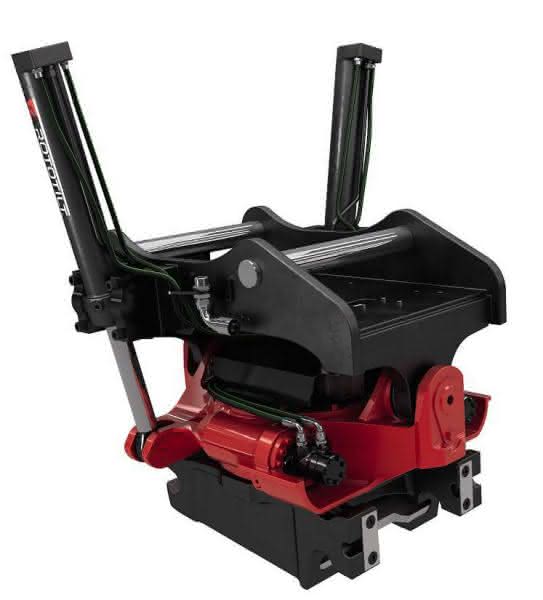 Anbaugeräte + Zubehör: Neue Schwenkrotatoren von Rototilt Schwenkrotator