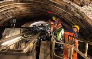 Einblicke in die aktuellen Tunnelarbeiten