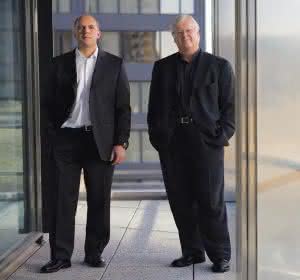 Architekten Gorden Gill (links) und Adrian Smith