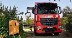 Im Baustoff-Transport