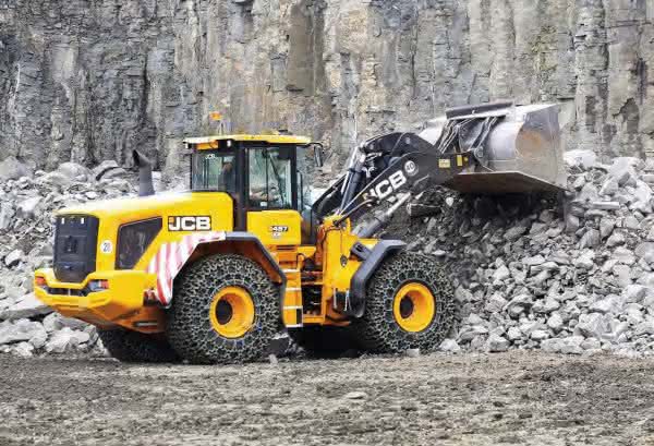 Radlader 457 von JCB