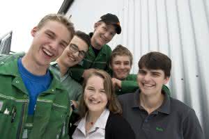 Rund 90 Auszubildende begannen im Herbst ihre Ausbildung im Baustoffbereich der BayWa AG. (Abb.: BayWa AG)