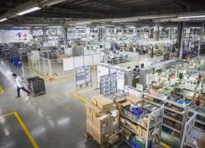Krane + Hebebühnen: Bosch: Mehr Elektrowerkzeuge als je zuvor gefertigt Bosch fertigt mehr Elektrowerkzeuge als je zuvor: rund 50 Millionen Geräte im Jahr 2015. (Abb.: Bosch)