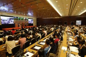 BAU Congress China 2015 - volles Auditorium. (Abb.: BAU Congress China)