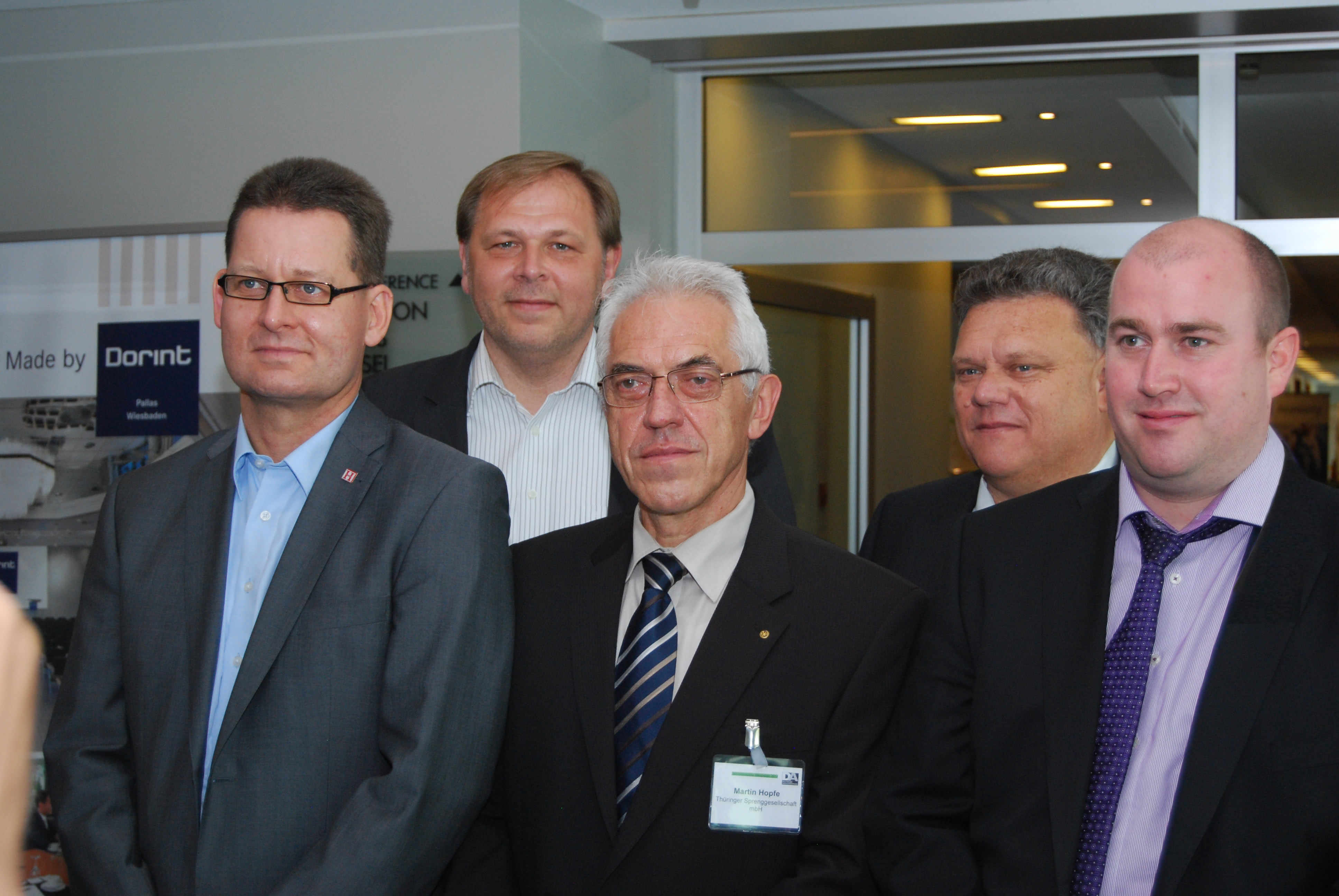 Artikelsuche: Deutscher Abbruchverband: Neuer Vorstand gewählt Der neue DA-Vorstand (v.l.n.r.): Frank Kramer, Thomas Lück, Martin Hopfe, Johann Ettengruber, Kai Wist. (Abb.: Deutsche Abbruchverband)