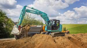 Bagger und Radlader: Kobelco: Neuer Händler in Berlin Kobelco baut sein Händlernetz aus. (Abb.: Kobelco)