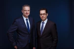 Artikelsuche: RAL: Wechsel an der Spitze Hauptgeschäftsführer RA Rüdiger Wollmann, Geschäftsführer RA Thomas Roßbach (v.l.n.r.). (Abb.: RAL)