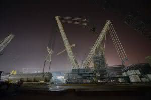 Artikelsuche: Terex: Raupenkran in Katar eingesetzt Terex CC 8800-1 TWIN Raupenkran in Katar. (Abb.: Terex)