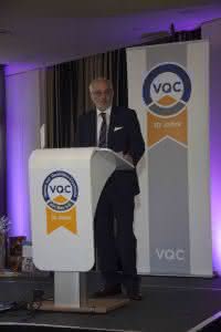 Dipl. Ing. Udo Schumacher-Ritz, VQC-Vorsitzender, gab einen umfassenden Rückblick. (Abb.: VQZ)