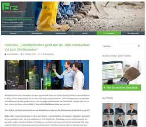 „Gut aufgestellt im Baubetrieb“ – der neue Baublog von BRZ. (Abb.: BRZ)