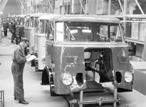 Das belgische DAF-Kabinenwerk im Jahr 1967 - ein Jahr nach Eröffnung. (Abb. DAF)