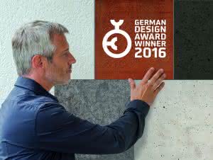 Das neuartige Wärmedämm-Verbundsystem weber.therm style hat den German Design Award 2016 erhalten. (Abb.: Saint-Gobain Weber GmbH)