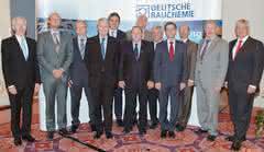 Der neue Vorstand der Deutschen Bauchemie. Abb.: Deutsche Bauchemie 