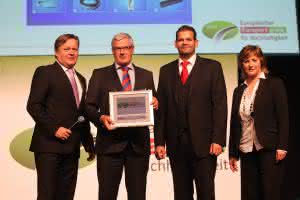 Bagger und Radlader: Schmitz Cargobull: "TrailerConnect" erhält Nachhaltigkeits-Preis Abb.: Schmitz Cargobull