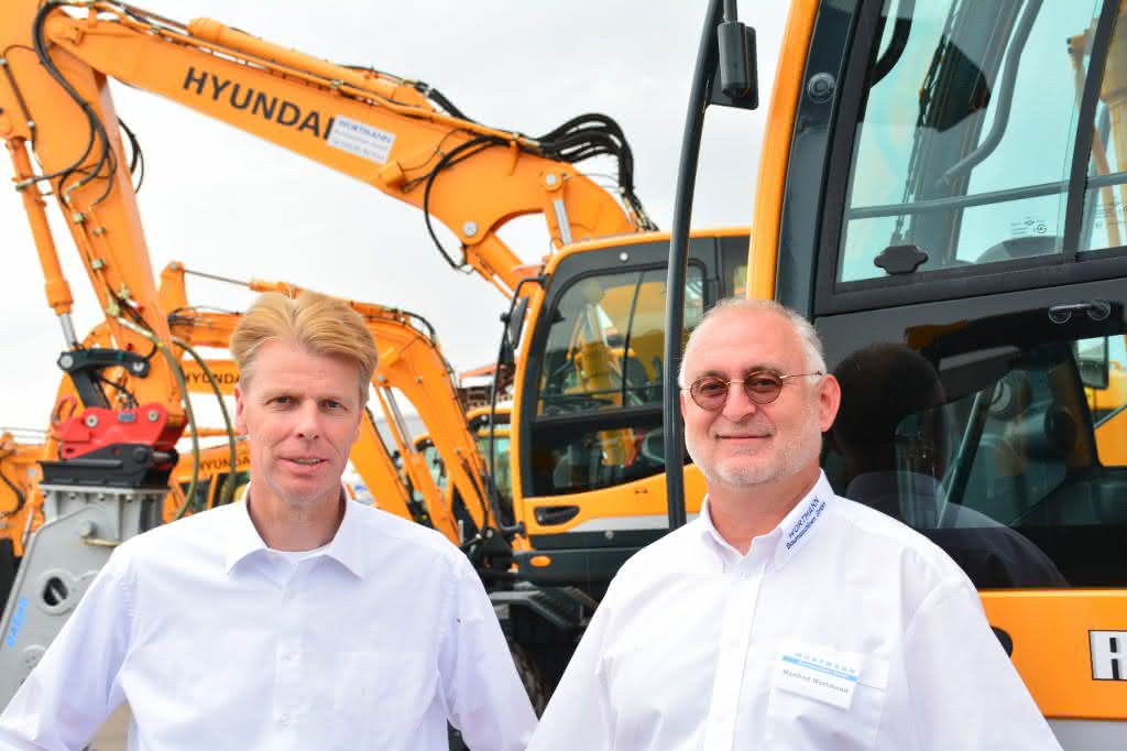 Hyundai, Wortmann, Baumaschinen, Partnerschaft, Händler