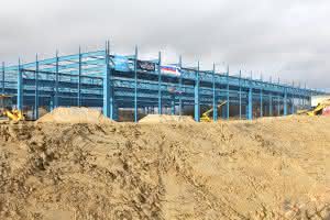 Krane + Hebebühnen: Schmitz Cargobull: Richtfest der neuen Fertigungshalle