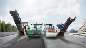 Bagger und Radlader: Wirtgen: Vier in Las Vegas Bagger und Radlader: Wirtgen: Vier in Las Vegas