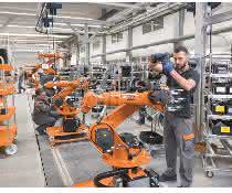 Kuka robot assembly