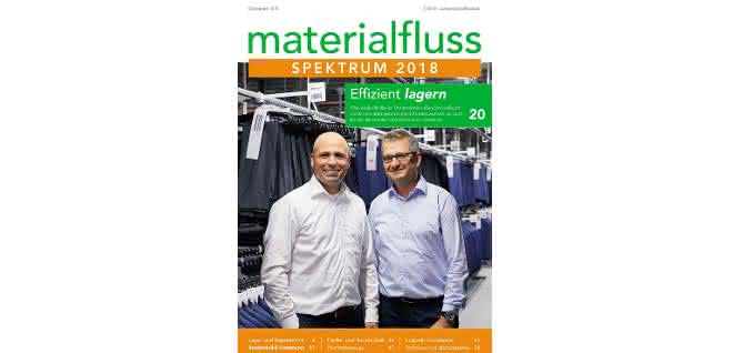 Titelseite materialfluss 7/2018 Titelseite materialfluss 7/2018