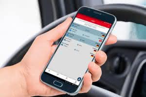Nutzfahrzeuge: IAA Nutzfahrzeuge: Telematiklösung roadlox von Trendfire